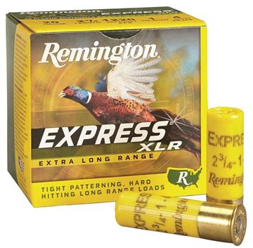 Picture of Remington Express Extra Long Range Load Shotgun Ammo - 20Ga, 2-3/4", 1oz, #5, 25rds Box, 1220fps