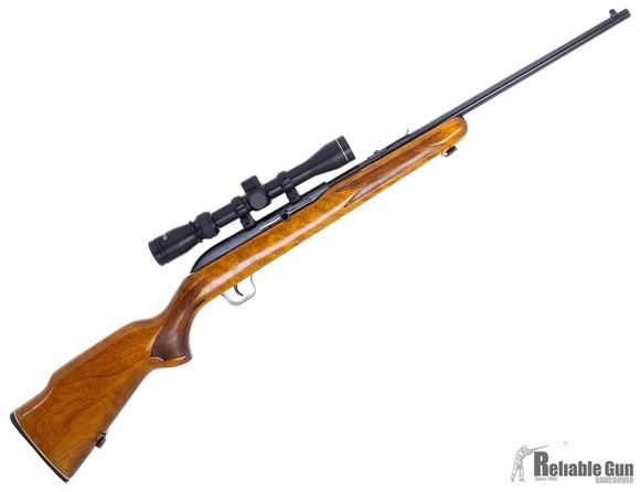 Picture of Used Lakefield 64B Semi Auto 22 LR, 20'' Barrel w/Sights, Wood Stock, Tasco 3-9x32 Scope, 4 Magazines, Good Condition