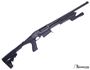 Picture of Used Remington Model 870 DM Pump Action Shotgun - 12Ga, 3", 18-1/2", Knoxx Spec Ops Synthetic Stock,  Surefire Forend,1x6rd & 3x3rds  Detachable Magazine, Single Bead Sight, Fixed Cylinder, Some Scratches on Receiver, Good Condition