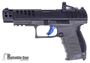 Picture of Used Walther PPQ Q5 Match Combo Semi-Auto Pistol - 9mm, 5" Barrel, Tungsten Gray Frame, 3x10 Rds, With Shield RMSc 4 MOA Red Dot Sight