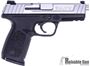 Picture of Used Smith & Wesson SD9-VE Semi-Auto Pistol - 9mm, 1 Magazine, Stainless Slide, Black Textured Polymer Frame, Fixed Sights, Excellent Condition