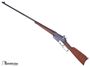 Picture of Used Winchester 1895 30 US  (30-40 Krag) Lever Action Rifle, 28'' Barrel, 1905 Production, Re-Blued, Redfield Peep Sight, Hole In Wood Stock at Side of Tang, Good Condition