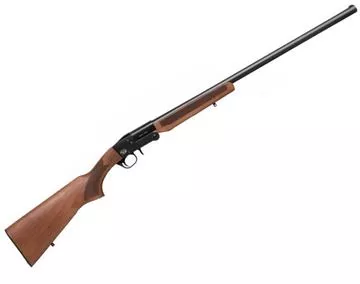 Picture of Charles Daly 101 Single Shot Shotgun - 410, 3", 26", Black, Checkered Wood Stock, Extractor, Brass Bead, Fixed Modified