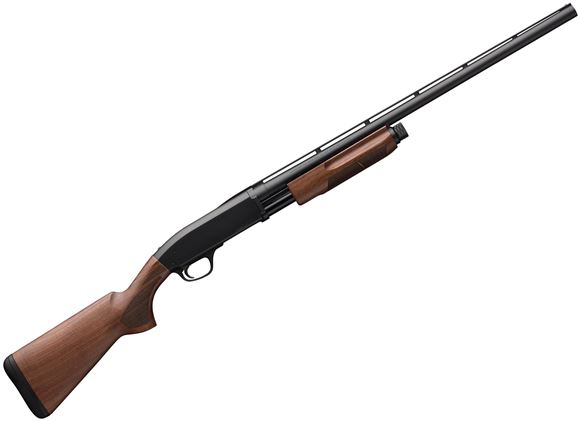 Picture of Browning BPS Field Pump Action Shotgun, 12ga, 3", 26", Satin Finish Walnut Stock, Silver Bead Front Sight, 4rds, Invector-Plus Flush (F,M,IC)