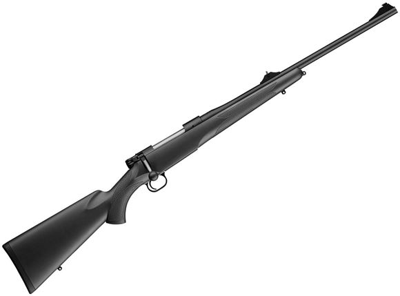 Picture of Mauser M 12 Extreme Bolt Action Rifle - 9.3x62mm, 22", Blued, Soft Touch Coating Synthetic Stock, 5rds, Detachable Zigzag Magazine, Open Sights