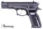 Picture of Used Norinco NZ 85B Semi Auto Pistol - 9mm, 4.5", Black Plastic Grips & Spare Clear Grips, 2 Magazines, Very Good Condition