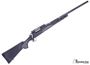 Picture of Pre-Owned Remington Model 700 VTR SS - 308 Win, 22", Integral Muzzle Brake, Tri-Fluted, Stainless, Black Synthetic w/Black OverMolded Grips, 4rds, X-Mark Pro Trigger. Custom Cerokote Patterned Barrel & Action, Picatinny Rail. Excellent Condition