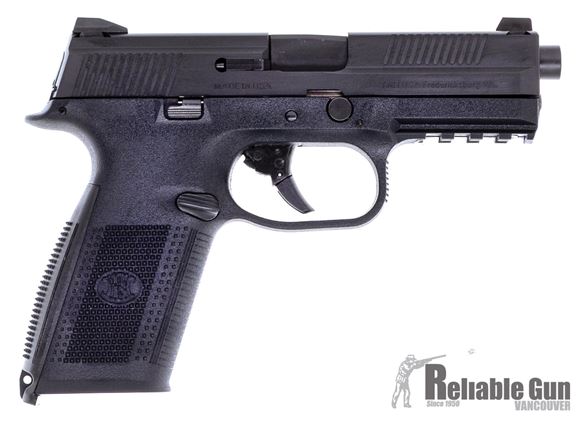 Picture of Used FN Pistol FNS-9, 9mm Semi Auto, 4.25' Barrel, Black Slide & Frame, 3 Mags, Original Case, Excellent Condition