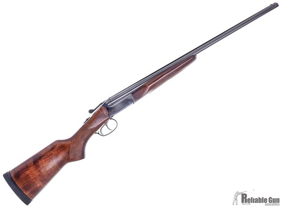 Picture of Used Stoeger Industries IGA Uplander Youth Side-by-Side Shotgun - 410 Bore, 3", 22", Blued, Walnut Stock, Double Trigger, Fixed (Full/Full), Very Good Condition