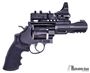 Picture of Used Smith & Wesson (S&W) Performance Center Model 327 TRR8 DA/SA Revolver - 357 Mag, 5", Matte Black, Scandium Alloy Frame & Stainless Steel Cylinder, Large Frame (N), Synthetic Grip, 8rds, w/C-more Red Dot, Very Good Condition