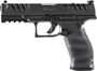 Picture of Walther PDP Full Size Optic Ready Semi-Auto Pistol - 9mm, 4.5", Steel Slide, Black Polymer Frame, Front Serrations, 2x10rds, Grip Panels, Rail