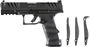 Picture of Walther PDP Full Size Optic Ready Semi-Auto Pistol - 9mm, 4.5", Steel Slide, Black Polymer Frame, Front Serrations, 2x10rds, Grip Panels, Rail