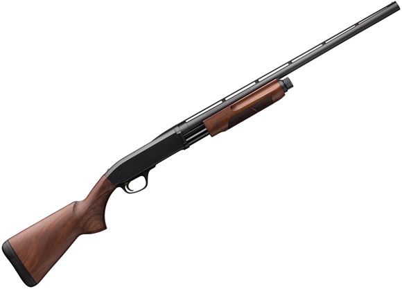 Picture of Browning BPS Field Micro Midas Pump Action Shotgun - 410-Bore, 3", 28", Matte Blued, Satin Finish Wood Stock, Vented Rib, Silver Bead Front Sight, 4rds, Invector Flush (F,M,IC)