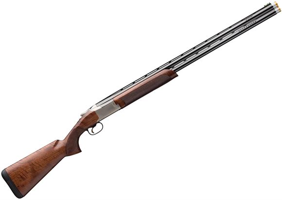 Picture of Browning Citori 725 Sporting Parallel Comb Over/Under Shotgun - 12Ga, 3", 32", Vented Rib, Polished Blued, Silver Nitride Steel Receiver, Gloss Oil Grade III/IV Black Walnut Stock, HiViz Pro-Comp Front & Ivory Mid-Bead Sights, Invector-DS Extended (F,IM,