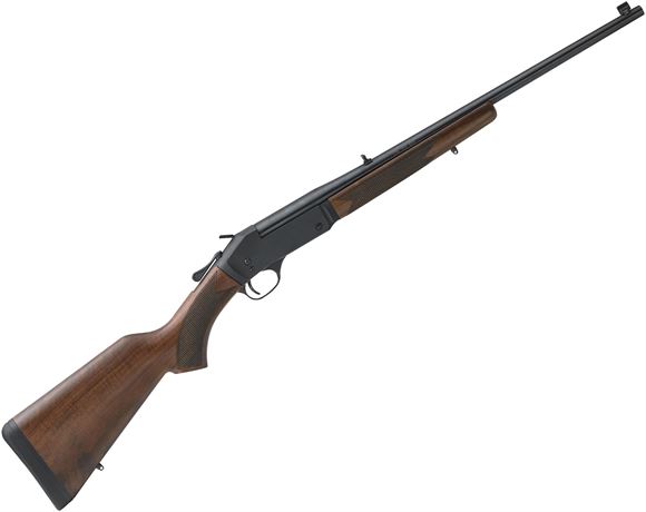 Picture of Henry Repeating Arms Single Shot Rifle - 30-30 Win, 22'' Barrel, Blued Steel, American Walnut Stock, Front Sight Brass Bead & Fully Adjustable Folding Leaf Rear, 1rds