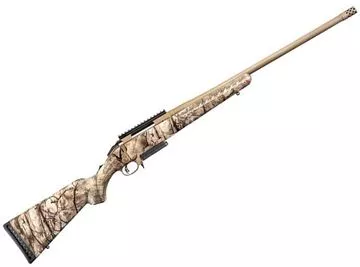 Picture of Ruger American Bolt Action Rifle - 6.5 Creedmoor, 22", Muzzle Brake, Go Wild Camo Stock, FDE Cerakote, 3rd