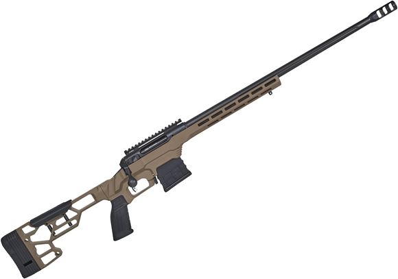 Picture of Savage Arms 110 Precision Bolt Action Rifle - 338 Lapua Mag, 26", MDT Chassis, 5rds, Adjustable Comb, Fixed Muzzle Brake