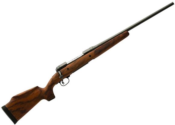 Picture of Savage 19656 11/111 Lady Hunter Bolt Action Rifle 7MM-08 REM, RH 20 in, Matte Blk, Wood Stk, 4+1 Rnd, Accu-Trgr