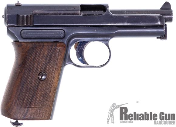 Picture of Used Mauser Model 1914 Semi Auto Pistol, 32 ACP, 3.4" Barrel, Wood Grips, 1 Magazine, Good Condition (12.6 Prohib)