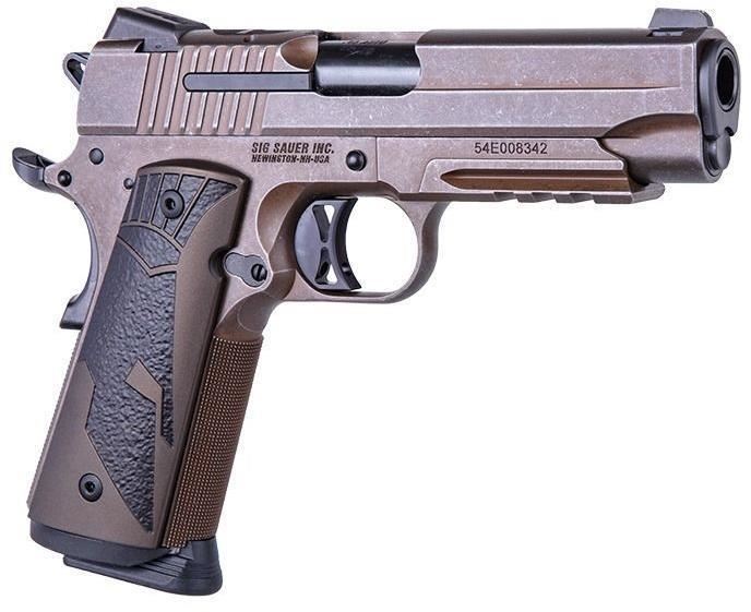 SIG SAUER 1911 Spartan II Carry SAO Semi-Auto Pistol - 45 ACP, 4.2 ...