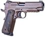 Picture of SIG SAUER 1911 Spartan II Carry SAO Semi-Auto Pistol - 45 ACP, 4.2", Distressed Bronze Finish, Spartan Grips, 2x8rds, SIGLITE Sights, M1913 Rail, Molon Labe Engraved Slide "Come and Take Them", Spartan Helmet Top of Slide Engraving, Flared Magwell