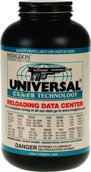 Picture of Hodgdon Smokeless Shotgun & Pistol Powder - Universal, 1 lb (454g)