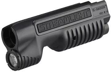 Picture of Streamlight 69600 TL Racker Shotgun Forend Light Mossberg 500/590 and CR123A lithium batteries