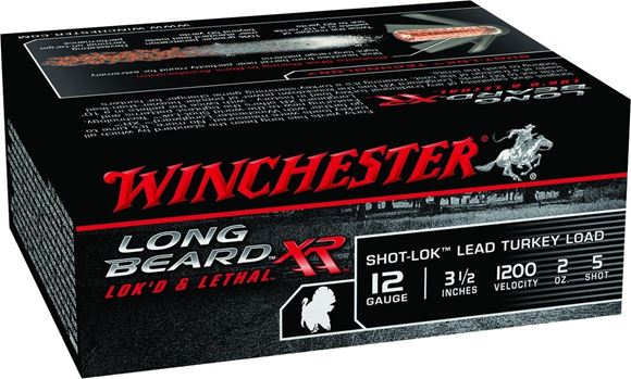 Picture of Winchester Elite Long Beard XR Shotgun Ammo - 12ga, 3.5", 2oz, #5, 1200 fps, 10Rd Box