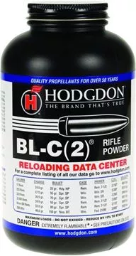 Picture of Hodgdon BLC2 Spherical Smokeless Rifle Powder 1lb State Laws Apply