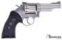 Picture of Used Smith & Wesson Model 66, 357 Magnum, 4'' Barrel, (12.6 Prohib) Stainless, Pachmayr Rubber Grips, Good Condition