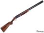 Picture of CZ-USA Field Sport Drake LH Over/Under Shotgun - 12Ga, 3", 28", Gloss Black Chrome, Turkish Walnut w/ Pistol Grip Stock, Vented Rib, Left Hand, Bead Sight, 2rds