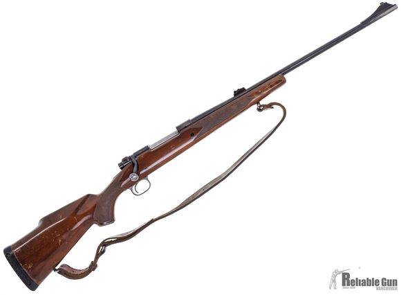 Picture of Used Winchester Model 70 Bolt-Action 300 Win Mag, 24" Barrel, Push-Feed, Missing Rear Sight Leaf, Poor Condition