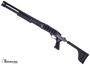 Picture of Used Winchester 1300 Defender Pump, 12-Gauge, 18.5'' Barrel, Choate Folding Stock, Six Shot Side Saddle, Very Good Condition