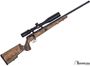 Picture of Used Savage Arms Mark II TR Rimfire Bolt Action Rifle - 22 LR,Vortex Diamondback Tactical 4-16x44 MRAD, 22" Threaded Heavy Barrel, Matte Black, Carbon Steel, Custom Laminate Wood Stock, 5rds Excellent Condition