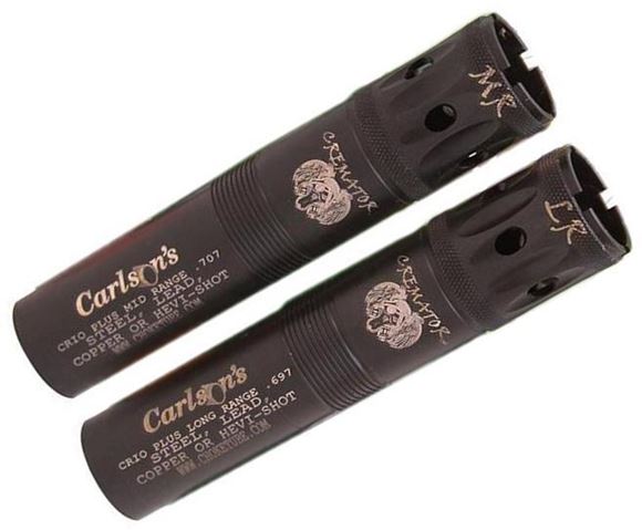 Picture of Carlson's Cremator Choke Tube Set - For Benelli Crio Plus Shotgun, Ported, Mid Range & Long Range, 2-Packs 12 GA