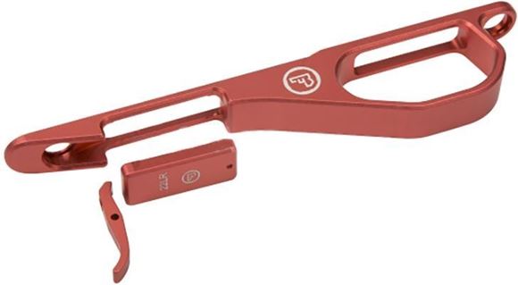 Picture of CZ Rifle Parts, Trigger Guard - CZ 455 Trigger Guard Set, 22 LR, Red