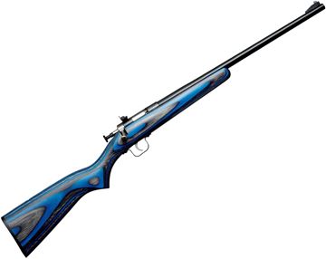 Picture of Keystone KSA2222 Crickett Bolt Action Youth Rifle, 22 LR, Single Shot, 16.125" Blued Barrel, EZ Loader, Blue Laminate Stock