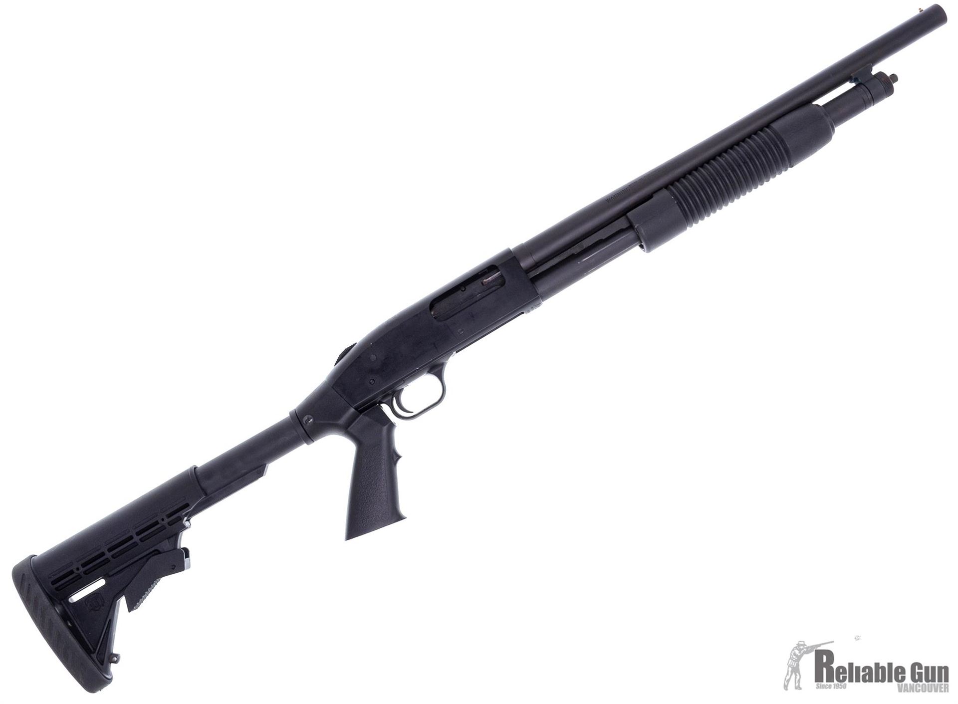 Used Mossberg 500 Tactical Pump Action, 12-Gauge, 18.5'' Barrel, ATI ...