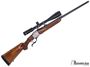 Picture of Used Ruger No.1 Single Shot Rifle, 25-06 Rem, 24'' Barrel, Walnut Stock, Engraved Receiver, Tasco 6-24x42 AO Scope, Good Condition