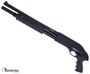 Picture of Used Canuck Enforcer Pump Action Shotgun - 12Ga, 3", 17", Blued, Aluminum Receiver, Pistol Grip,  Raptor Grip, Tactical Buttstock, 5+1rds, Original Box, Excellent Condition