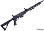 Picture of Used Ruger PC Carbine Semi Auto Rifle - 9mm Luger, 18.6" Barrel, Takedown, Synthetic Pistol Grip Chassis w/ Free-Float Handguard, Magpul Flip-Up Sights, 6 Position Stock, Magazine Adapter Included, Threaded Fluted, 10rds, Excellent Condition