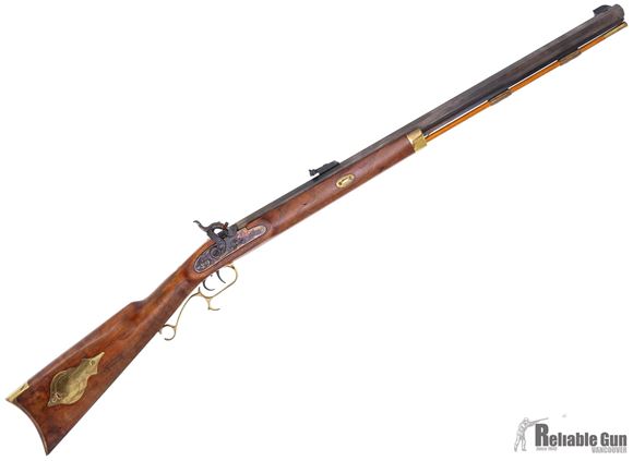 Picture of Used Thompson Center "Hawken Rifle" 28'' Octagon 54 Cal, Wood Stock, Double Set Trigger, Fair Condition