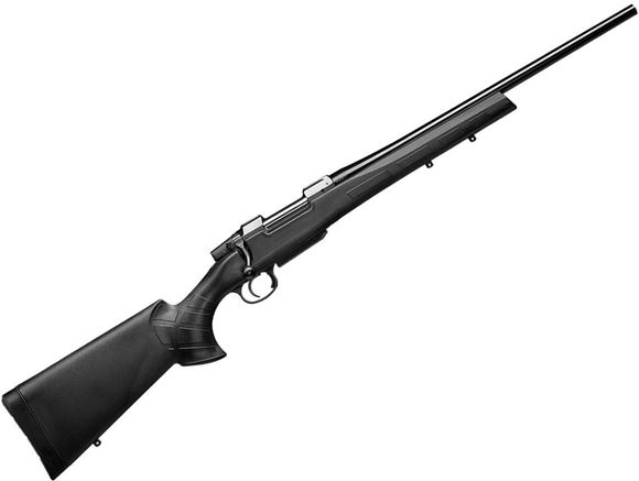 Picture of CZ 557 Eclipse Bolt Action Rifle - 308 Win, 20.5", Black Synthetic Stock, Iron Sights, Adjustable Trigger, Threaded Muzzle, 5rds