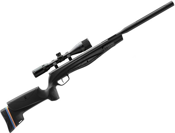 Picture of Stoeger Airguns S8000E-TAC Air Rifle - 177 Caliber, 2 Stage Trigger, Gas-Ram System, Ambi Safety, 3-9x40mm Scope Included, Multi Grip System Ergonomic Black Synthetic Stock, 1200fps