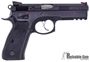 Picture of Used CZ 75 SP-01 Shadow DA/SA Semi-Auto Pistol - 9mm,  Black, Rubber Grips, Fiber Optic Front & Fixed Rear Sights, 3 Mags, Original Box,  Excellent Condition