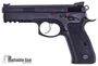 Picture of Used CZ 75 SP-01 Shadow DA/SA Semi-Auto Pistol - 9mm,  Black, Rubber Grips, Fiber Optic Front & Fixed Rear Sights, 3 Mags, Original Box,  Excellent Condition