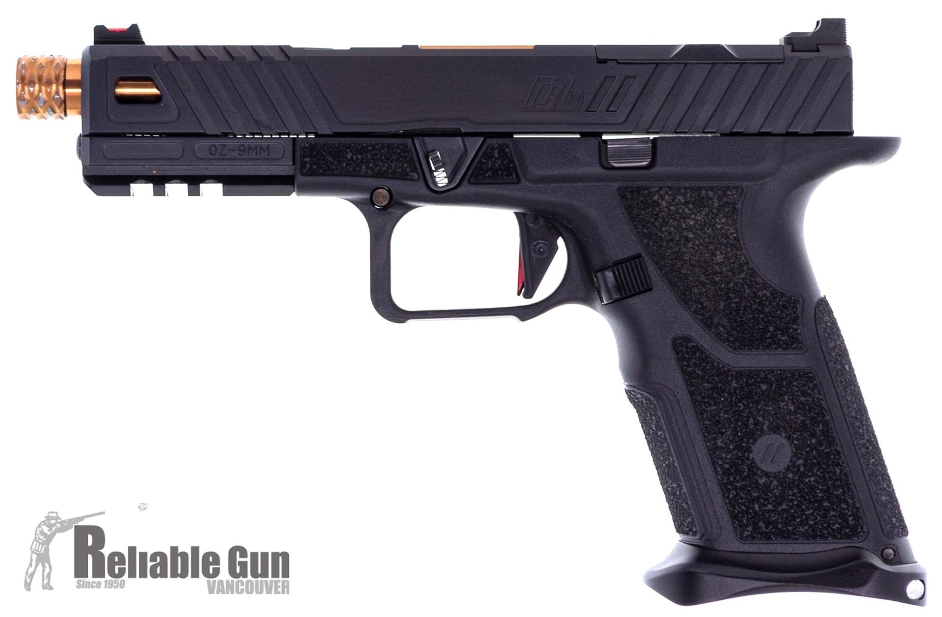 Used Zev Tech OZ9 Standard Semi-Auto Pistol - 9mm, Black, OZ-9 ...