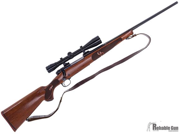 Picture of Used Winchester Model 70 XTR Featherweight, 7mm Mauser (7x57), 22'' Barrel, Walnut Stock, Redfield 6x Scope, Leather Sling, Good Condition