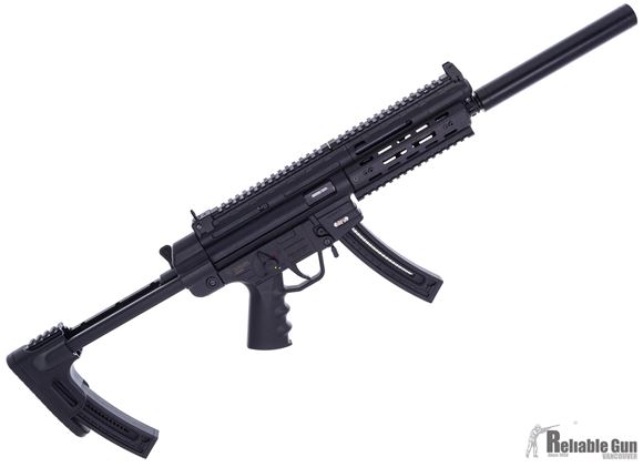 Picture of Used GSG-16 Semi Auto Rifle, 22 LR, 2 Mags, Telescopic Stock, Ghost Ring Sight, Good Condition