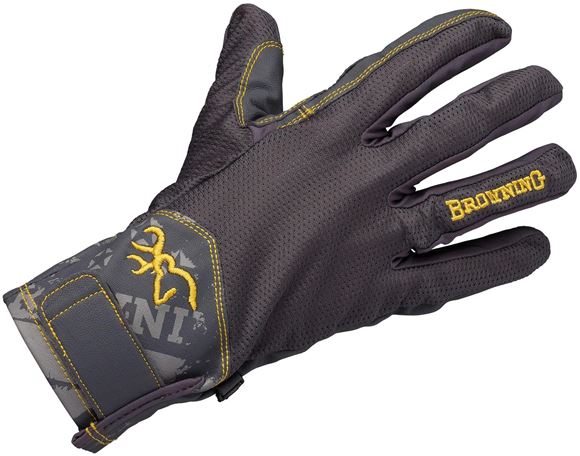 Picture of Browning Outdoor Clothing, Shooting Gloves - Team Browning Shooting Gloves, Black, Size M.